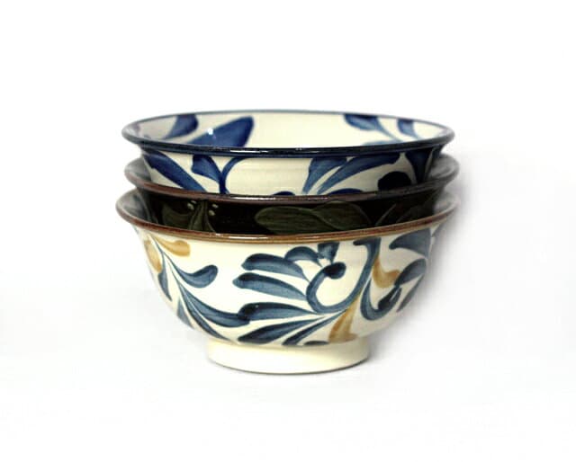 壺屋燒 陶眞窯 Yachimun 沖繩麵碗