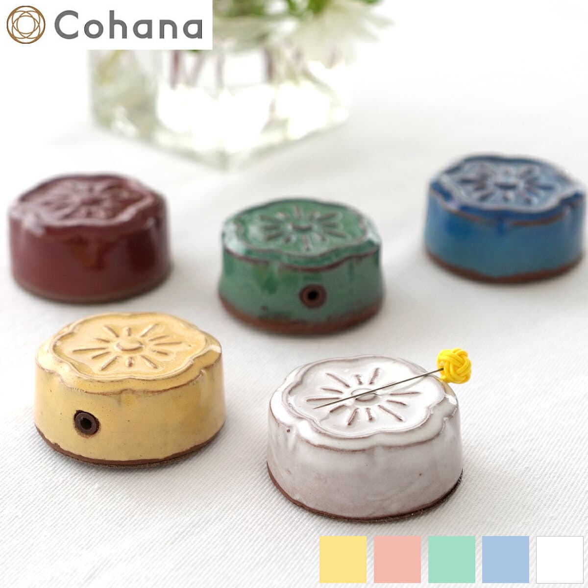 Cohana 淡路瓦磨針針座