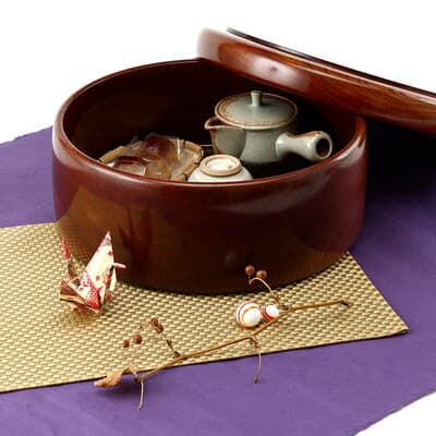 小田原漆器 茶櫃 大川木工所製