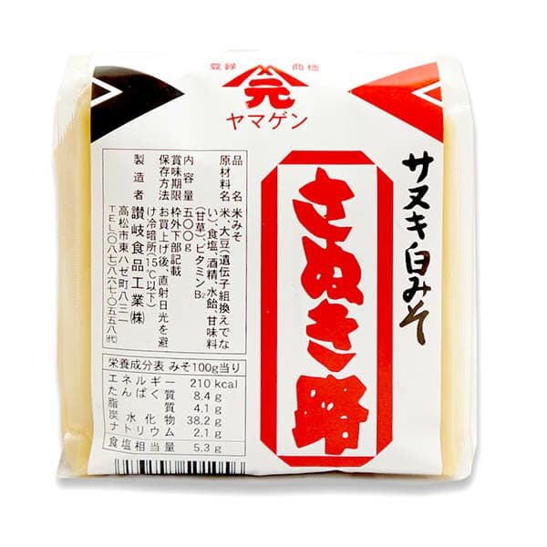 讚岐路 讚岐甘口白味噌
