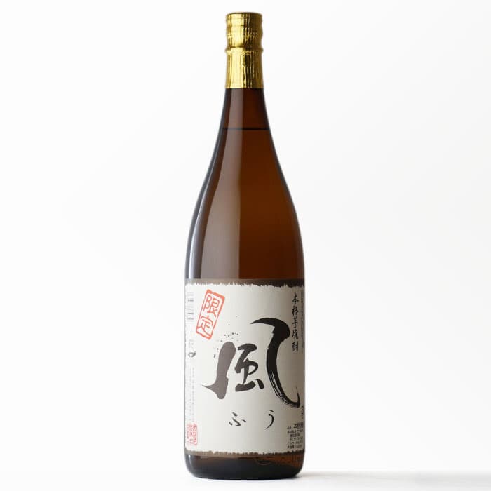 【ギフト対応可】風 25度 1800ml （ふう フウ） 宇都酒造 芋焼酎 鹿児島県 薩摩焼酎 焼酎 芋 お酒 ギフト プレゼント 飲み比べ 内祝い 誕生日 男性 女性 御中元 父の日